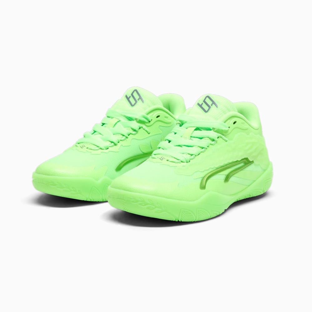 Men’s Puma Stewie 3 Neon Green Basketball Sneakers